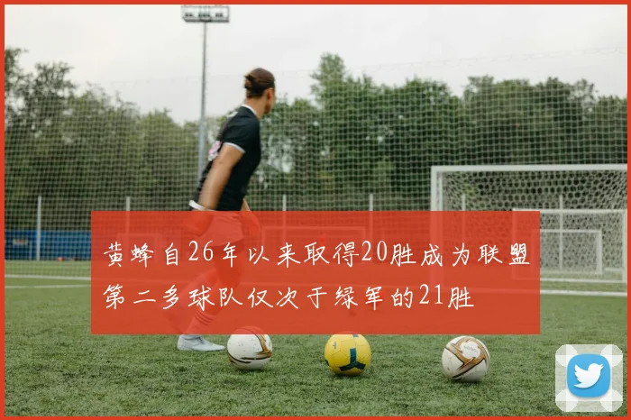 黄蜂自26年以来取得20胜成为联盟第二多球队仅次于绿军的21胜